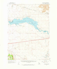 Lake Walcott 1959 topographic map thumbnail