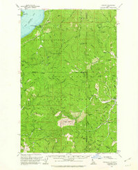 Lakeview 1961 topographic map thumbnail