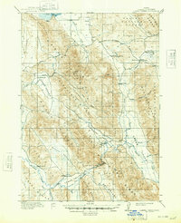 Lanes Creek 1915 topographic map thumbnail