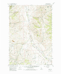 Lemhi 1956 topographic map thumbnail