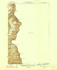 Limekiln Rapids 1946 topographic map thumbnail