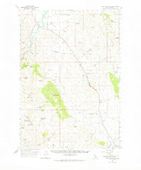 Lone Pine Peak 1963 topographic map thumbnail
