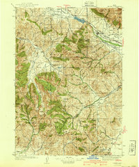 Mackay 1940 topographic map thumbnail