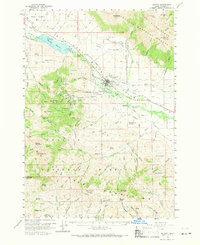 Mackay 1960 topographic map thumbnail