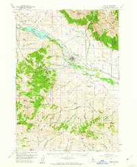 Mackay 1960 topographic map thumbnail