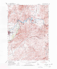 Montour 1953 topographic map thumbnail