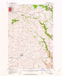 Moscow topographic map thumbnail