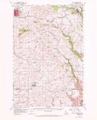 Moscow 1961 topographic map thumbnail