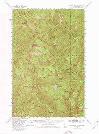 Mt Pend Oreille 1951 topographic map thumbnail