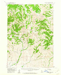 Muldoon Canyon 1960 topographic map thumbnail