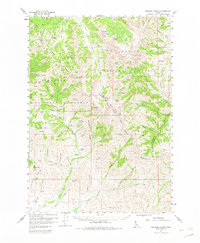 Muldoon Canyon 1960 topographic map thumbnail