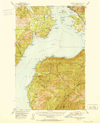 Packsaddle Mtn topographic map thumbnail