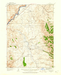 Rockland 1934 topographic map thumbnail