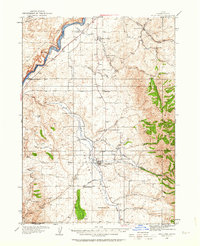 Rockland 1934 topographic map thumbnail