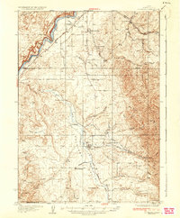 Rockland 1937 topographic map thumbnail