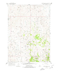 Rooster Comb Peak 1965 topographic map thumbnail