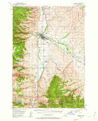 Salmon 1950 topographic map thumbnail