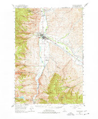 Salmon 1950 topographic map thumbnail