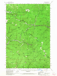 Saltese topographic map thumbnail