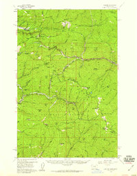 Saltese 1956 topographic map thumbnail