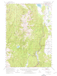 Smiths Ferry 1953 topographic map thumbnail
