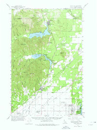 Spirit Lake topographic map thumbnail
