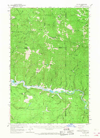St. Joe 1957 topographic map thumbnail