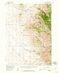 Sublett 1958 topographic map thumbnail