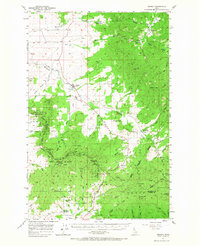 Tensed 1957 topographic map thumbnail