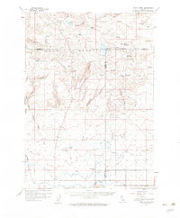 Thorn Creek 1957 topographic map thumbnail