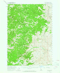 Twin Peaks 1956 topographic map thumbnail