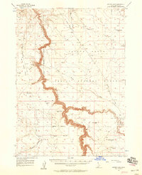 Winter Camp 1956 topographic map thumbnail