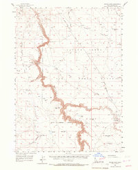 Winter Camp 1956 topographic map thumbnail