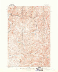 Yellow Pine 1943 topographic map preview