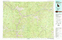 Bighorn Crags 1982 topographic map thumbnail