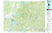 Coeur D'Alene 1987 topographic map thumbnail
