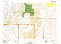 Craters Of The Moon topographic map thumbnail