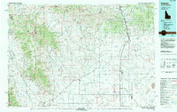 Dubois 1983 topographic map thumbnail