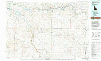 Glenns Ferry 1992 topographic map thumbnail