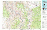 Grangeville topographic map thumbnail