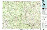 Kooskia 1981 topographic map thumbnail