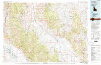Leadore 1980 topographic map thumbnail