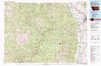 Missoula West topographic map thumbnail