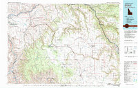 Orofino 1981 topographic map thumbnail