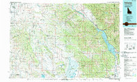 Palisades topographic map thumbnail
