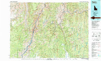 Riggins 1987 topographic map thumbnail