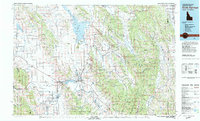 Soda Springs 1982 topographic map thumbnail