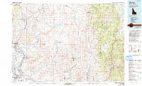 Weiser 1980 topographic map thumbnail
