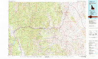 White Cloud Peaks topographic map thumbnail
