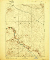 Bisuka 1894 topographic map thumbnail